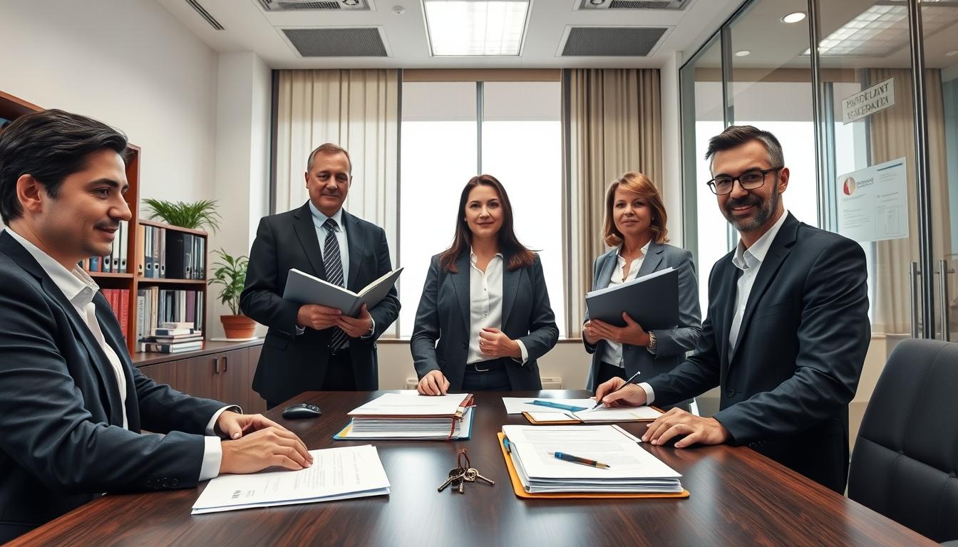 Real estate ownership transfer documents and closing confirmation